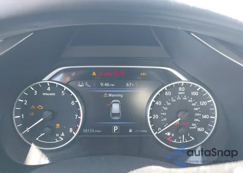 2021 Nissan Murano Sl Fwd из США, поврежденный, VIN 5N1AZ2CJ3MC109126